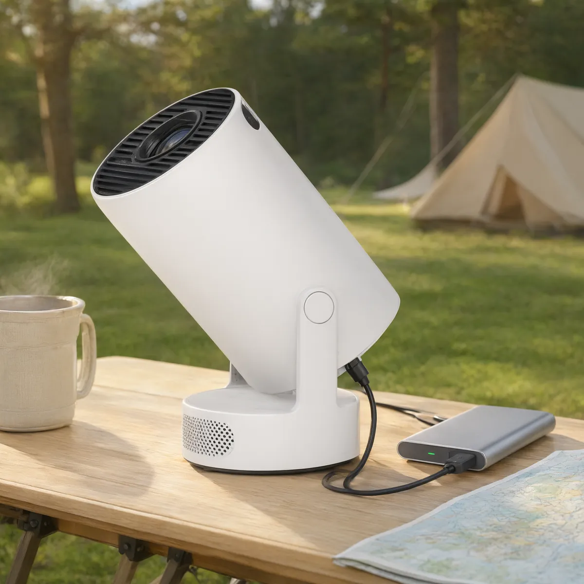 Reference image for a compact projector